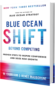 blue ocean shift book cover